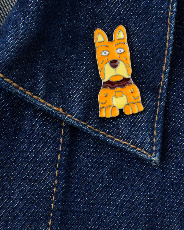 Yellow Dog Enamel Pin