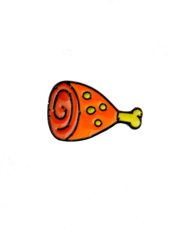 Grilled Meat Enamel Pin