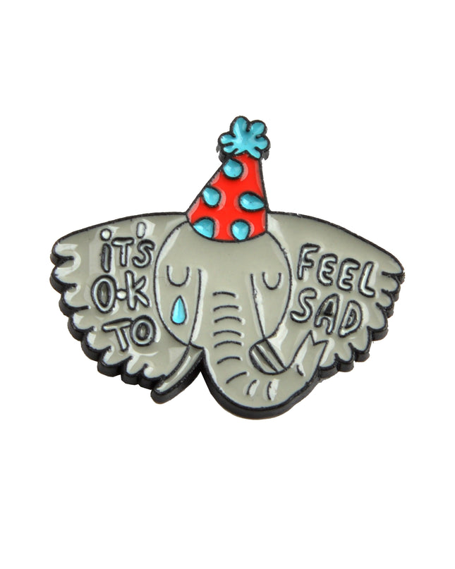 Badge - Sad Elephant