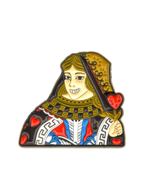 Brooch - Queen of Hearts for Halloween