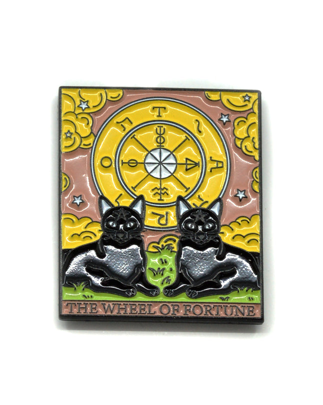 Cat Tarot -merkki - Onnenpyörä-lisuke