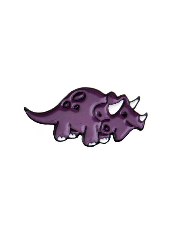 Triceratops Dino Enamel Pin