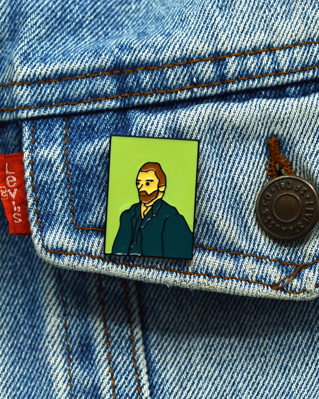 Badge - Van Gogh Portrait