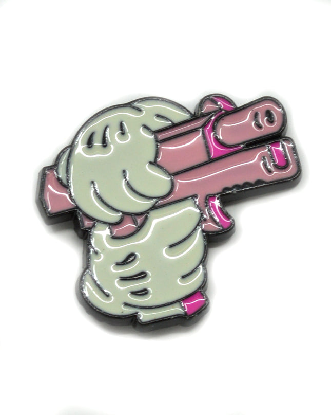 Dangerous Weapon Halloween Pin