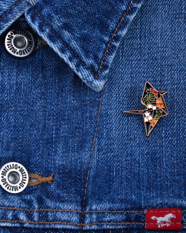 Geometrinen Lintu Pin