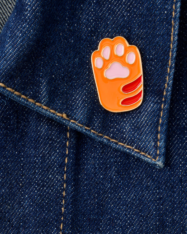 Red Paw Pin - Ihastuttava Halloween-koriste