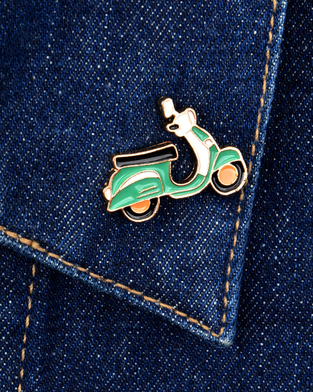 Scooter Brooch II - Trendy and Fun