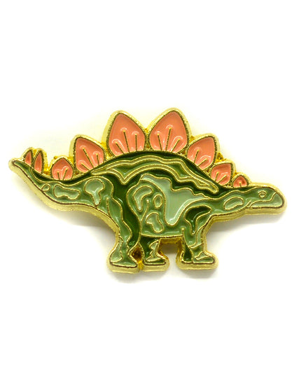 Badge - Stegosaurus | Green