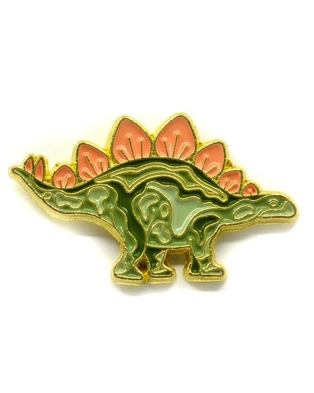 Badge - Stegosaurus | Green