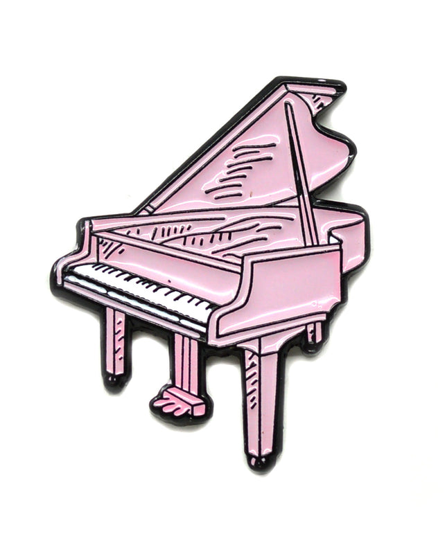 Pink Piano Pin