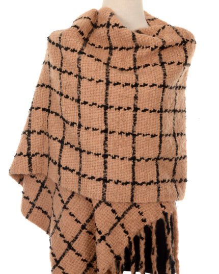Brown Plaid Scarf | Tags: Accessories, Limited Collections