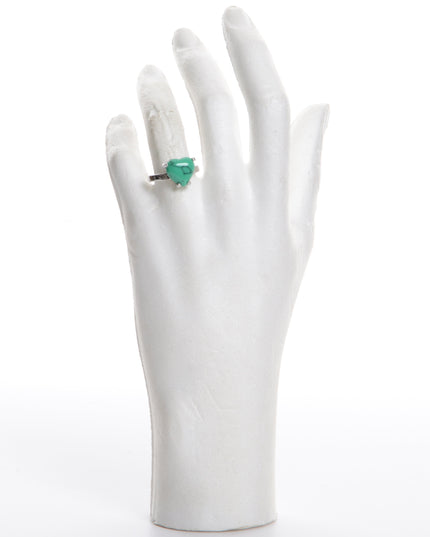 Bohemian Green Heart Ring