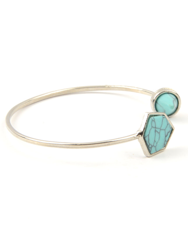 Turquoise I Gemstone Bracelet