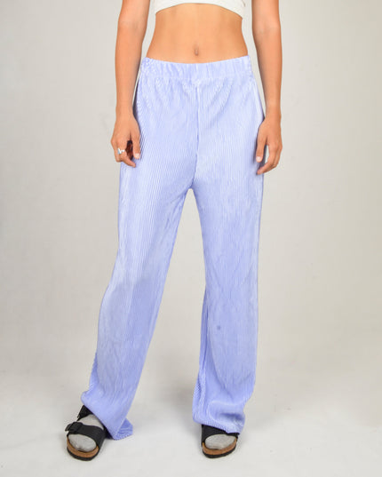 Purple Crepe Pants