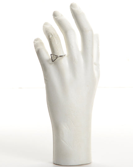 Triangle Chrome Ring