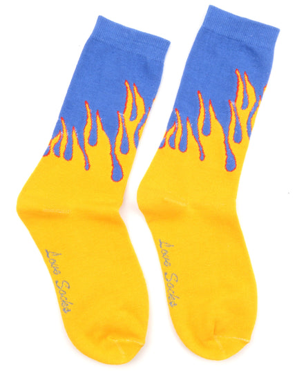 Fun Christmas Socks - Zokni Flame I Design
