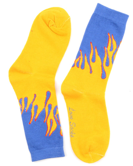 Fun Christmas Socks - Zokni Flame I Design