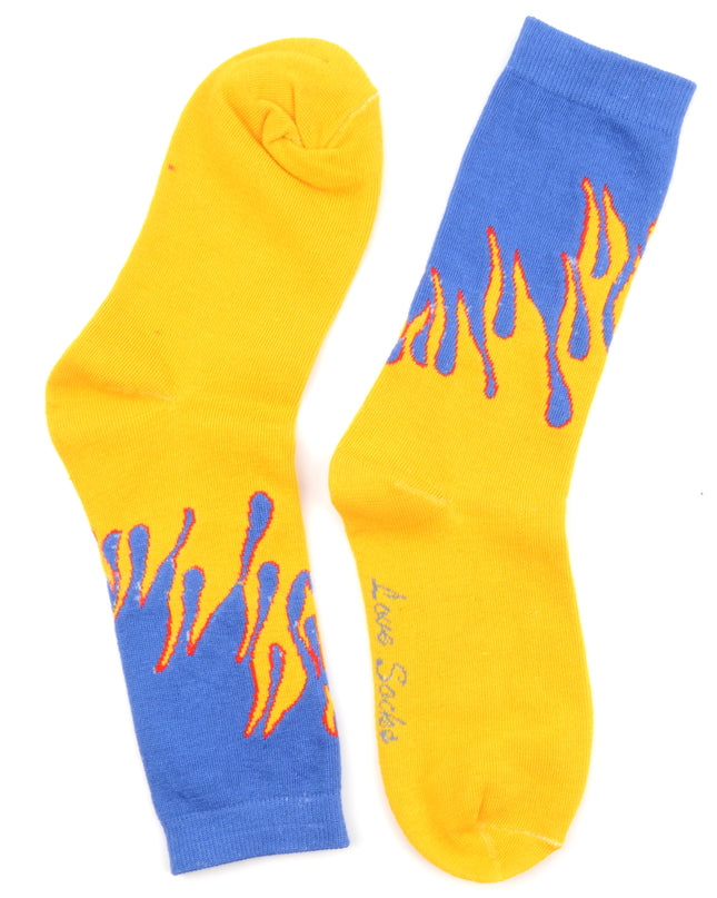 Fun Christmas Socks - Zokni Flame I Design