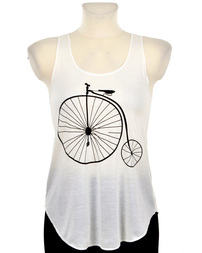 Loose Tank Top - Bicycle Graphic for All