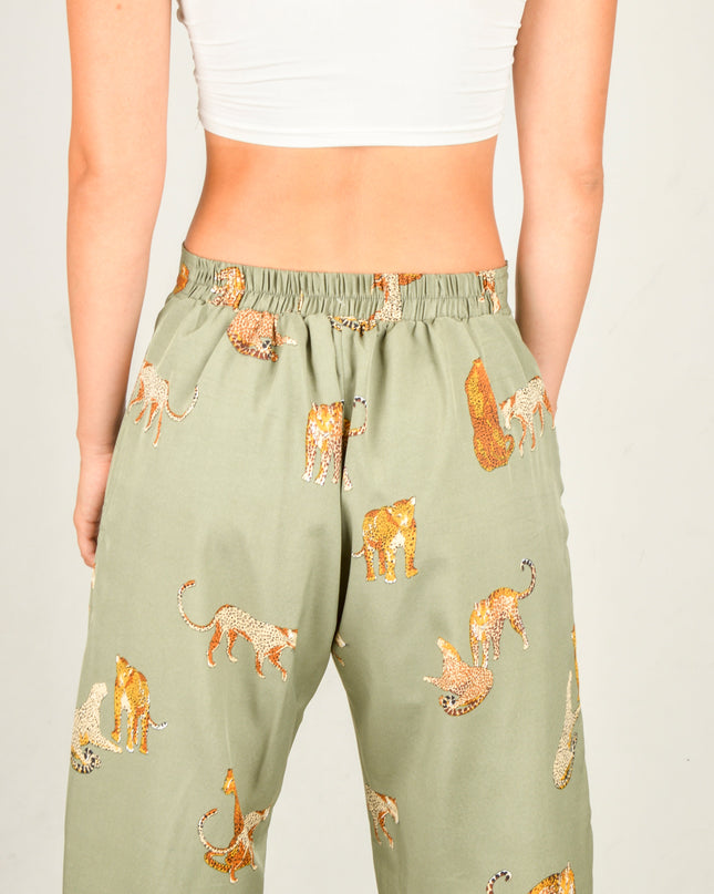 Leopard Trendy Pants