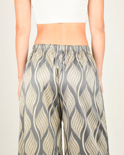 Gray Leaf Pants