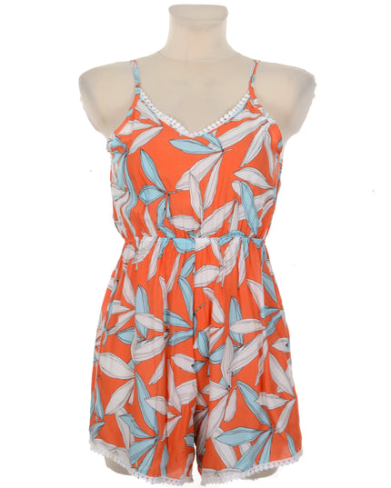 Orange Romper