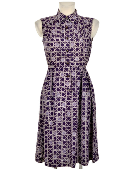 Vintage Dress - Checkered Style | Handle: vintage-dress-checkered