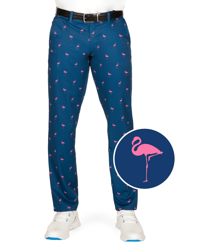 Men's Fairway Flamingo Golf Pants
