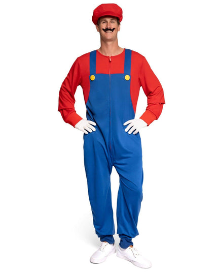 Men's Super Plumber Costume