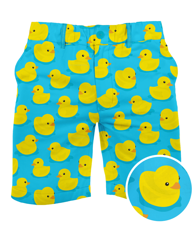 Men's Rubber Ducky Disc Golf Shorts