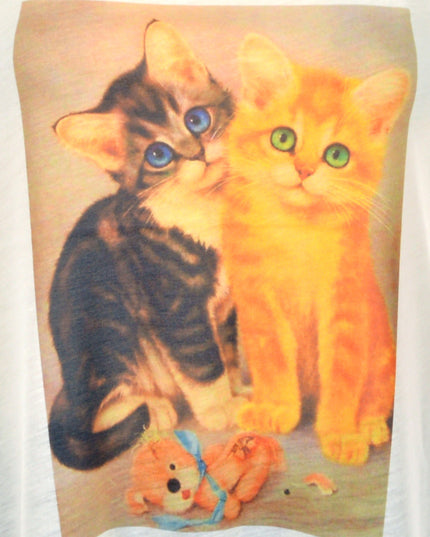 Loose Tank Top - Cats