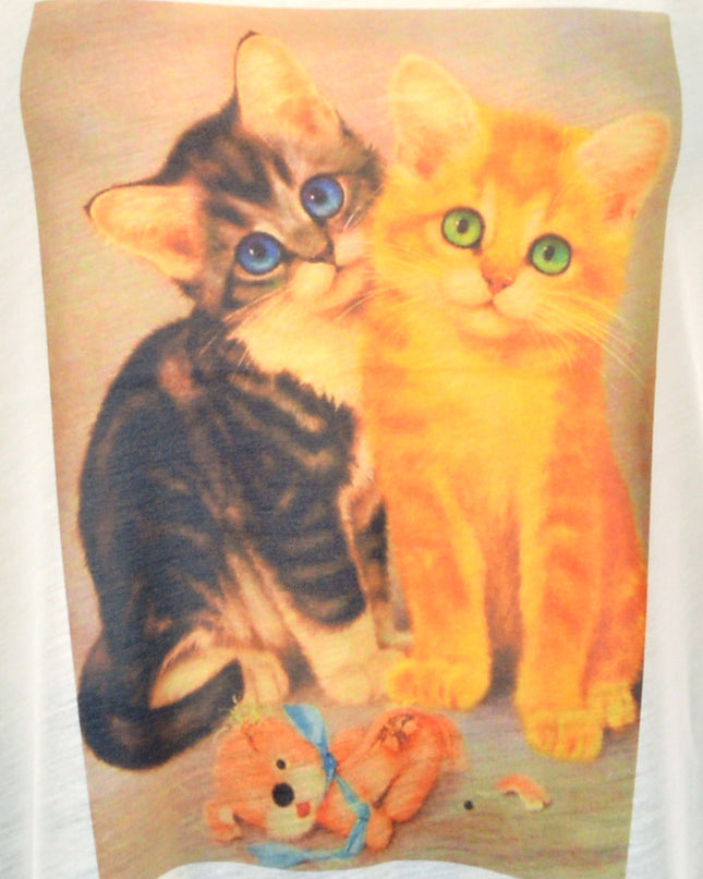 Loose Tank Top - Cats