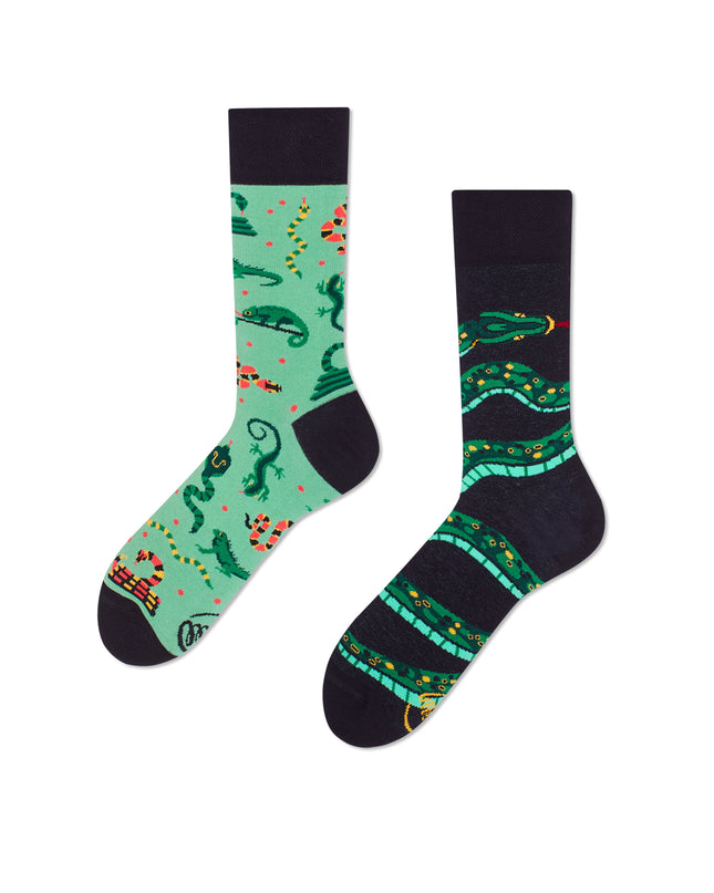 Many Mornings Zokni - Sneaky Snake Fun Socks