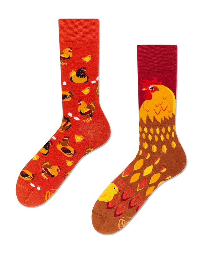 Many Mornings Socks - Golden Eggs