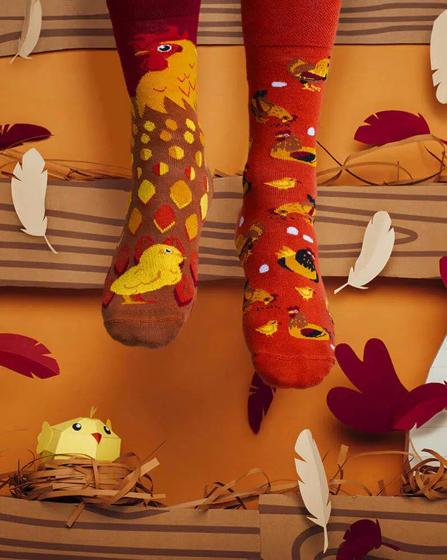 Many Mornings Socks - Golden Eggs