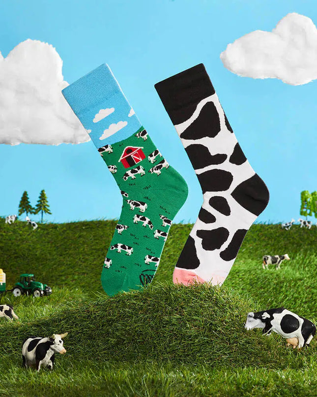 Many Mornings Socks - Holy Cow