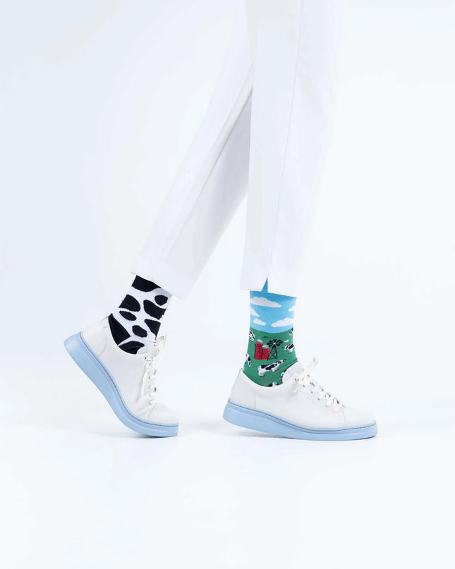 Many Mornings Socks - Holy Cow