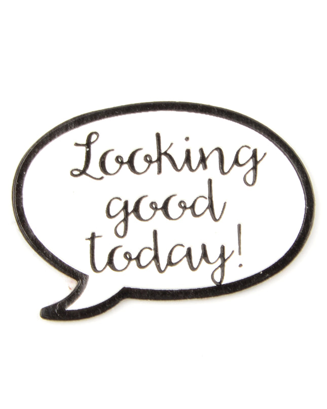 Hyvännäköinen tarra ystävänpäiväksi