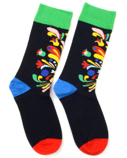 Folk Pattern Socks - Fun and Traditional