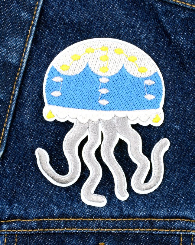 Felvarró Jellyfish Patch