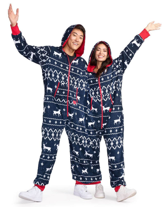 Blue Reindeer Twosie