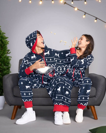 Blue Reindeer Twosie