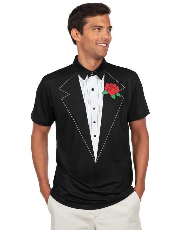 Men's Tuxedo Pickleball Shirt
