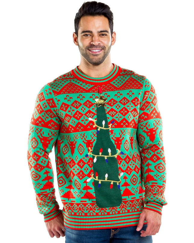 Men's Bottle Opener Ugly Christmas Sweater