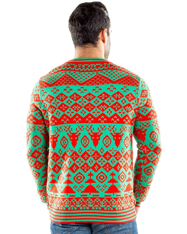 Men's Bottle Opener Ugly Christmas Sweater