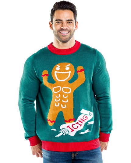 Men's Ginger Roid Rage Ugly Christmas Sweater
