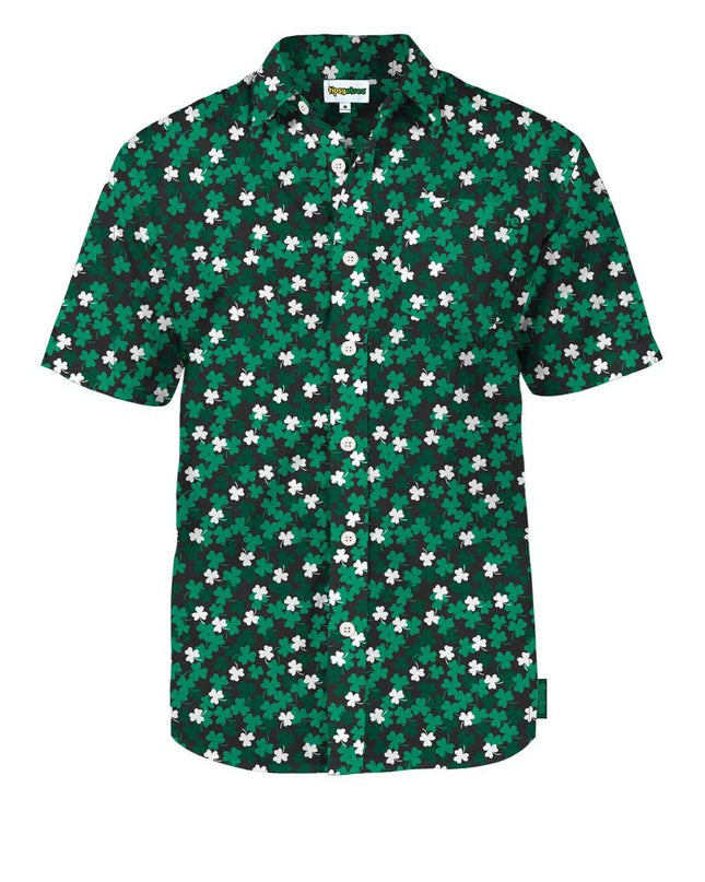 Men's Clover Confetti Button Down Shirt