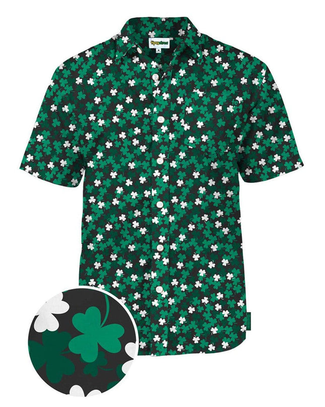 Men's Clover Confetti Button Down Shirt