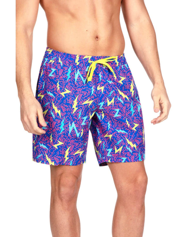 Grease Lightning Stretch Swim Trunks - 7.5" Inseam