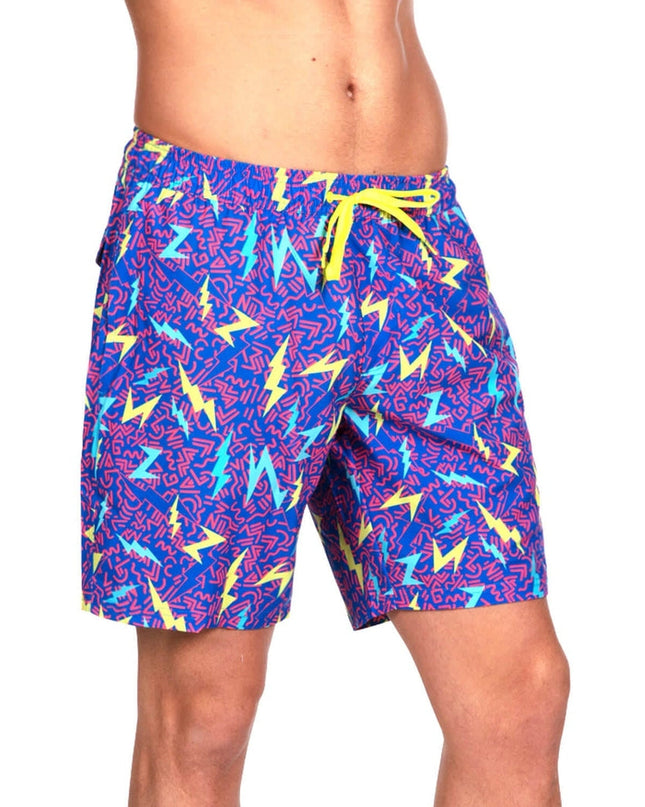 Grease Lightning Stretch Swim Trunks - 7.5" Inseam